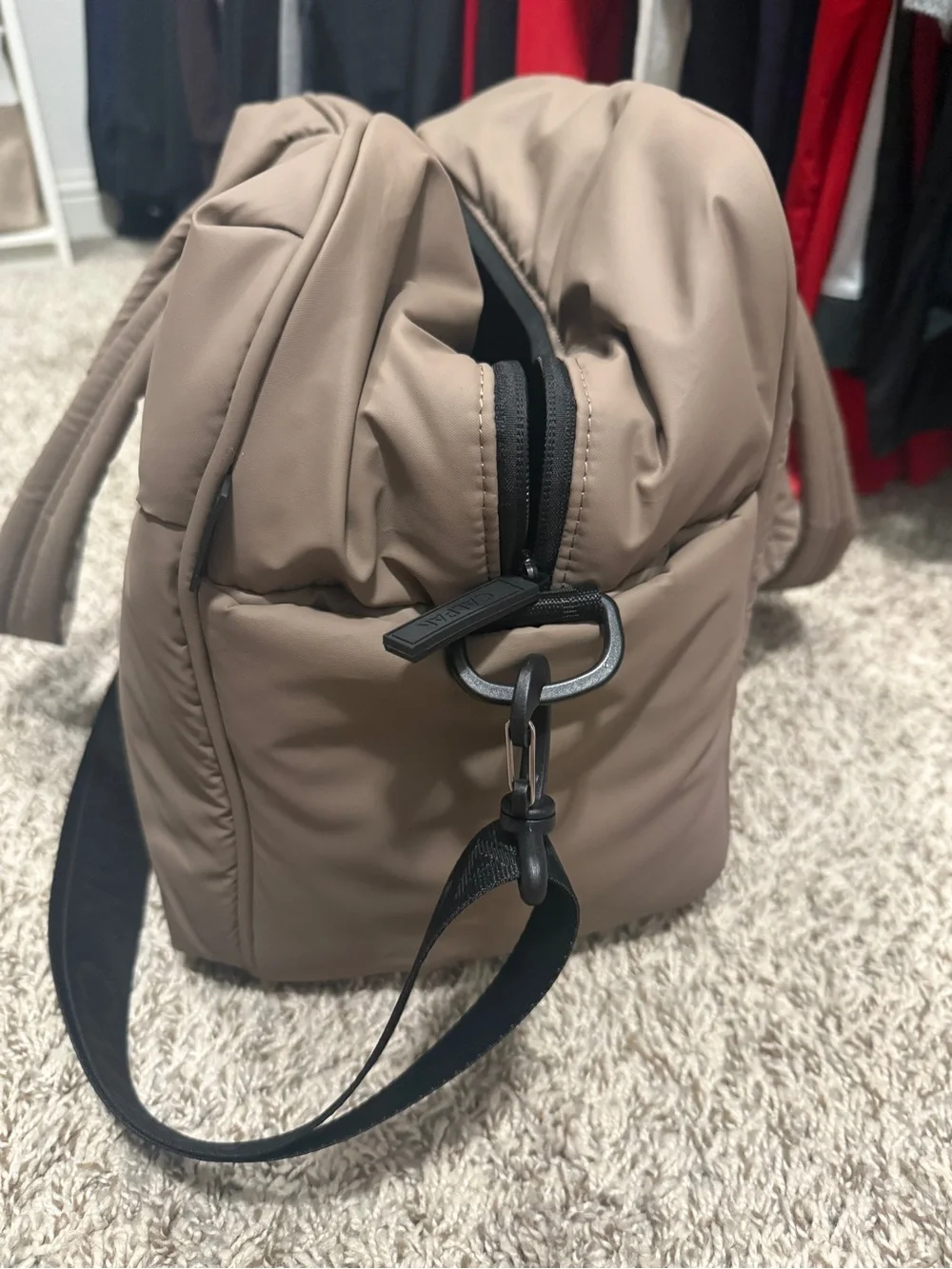 Calpak Luka Duffel in Chocolate - Picture 6 of 9